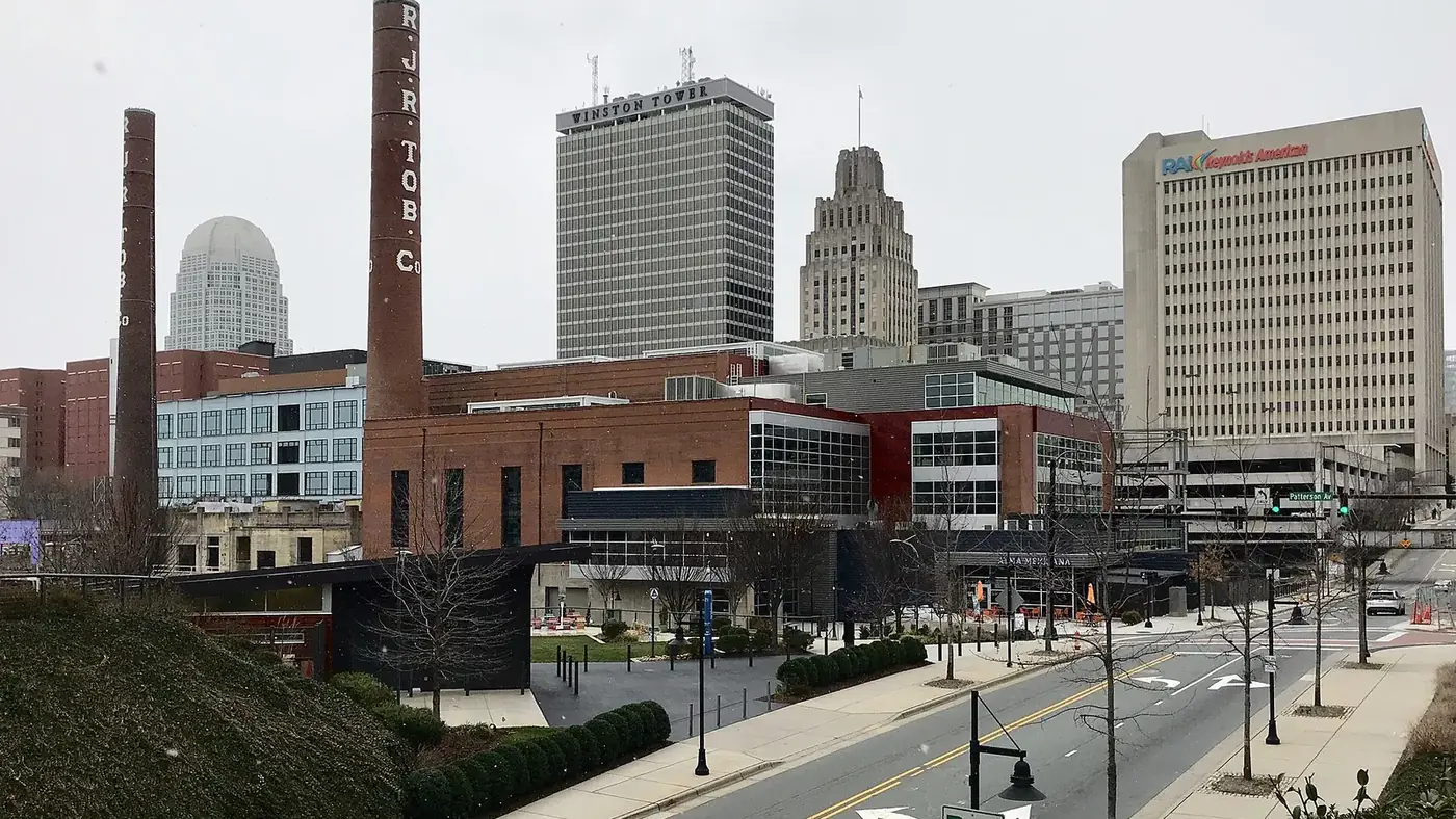 Winston-Salem skyline — Winston-Salem