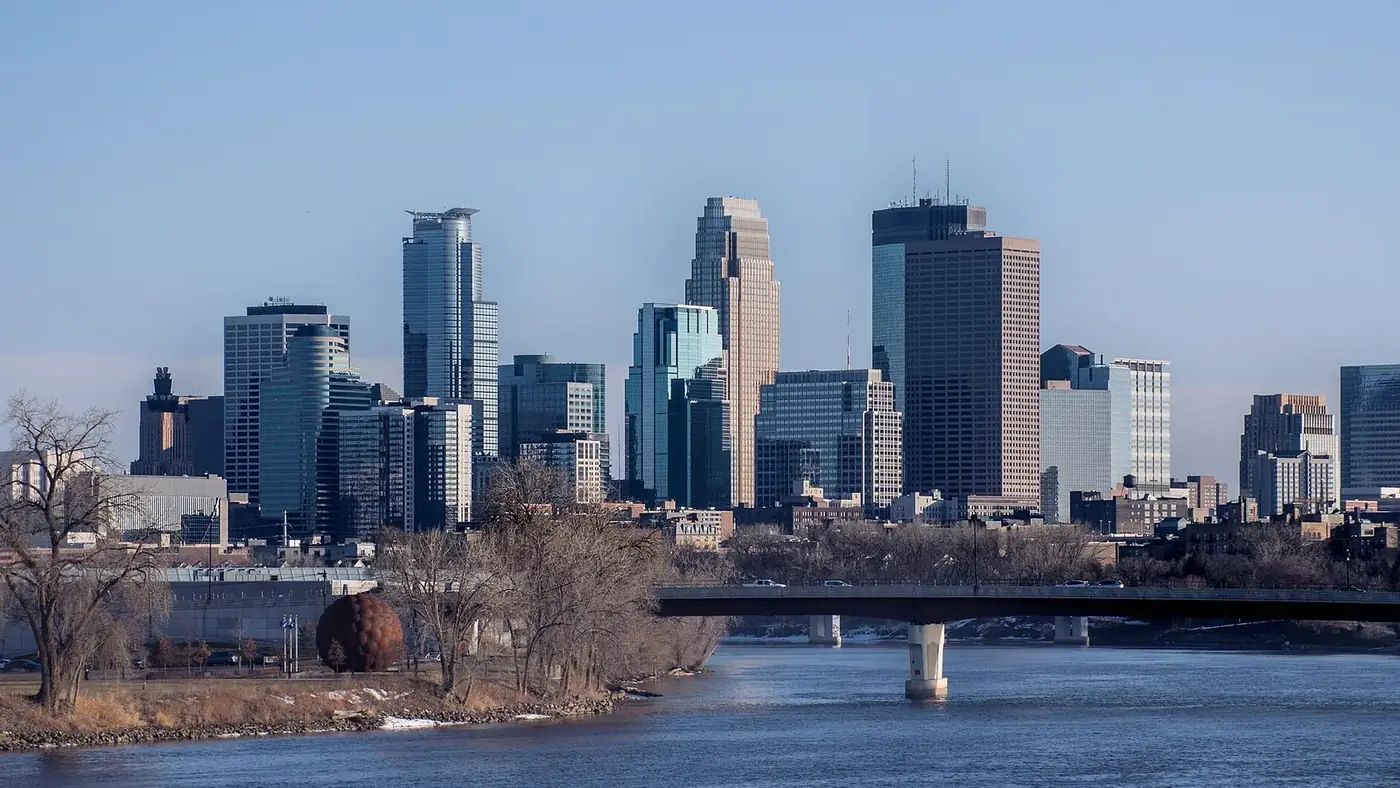 Minneapolis Skyline looking south — Minneapolis