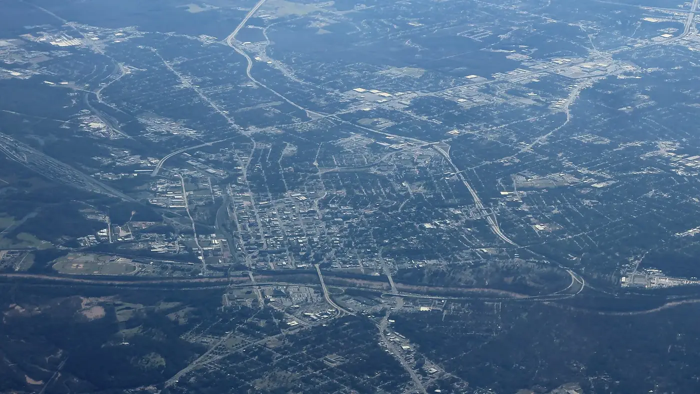 Macon Georgia Aerial (52700955029) — Macon