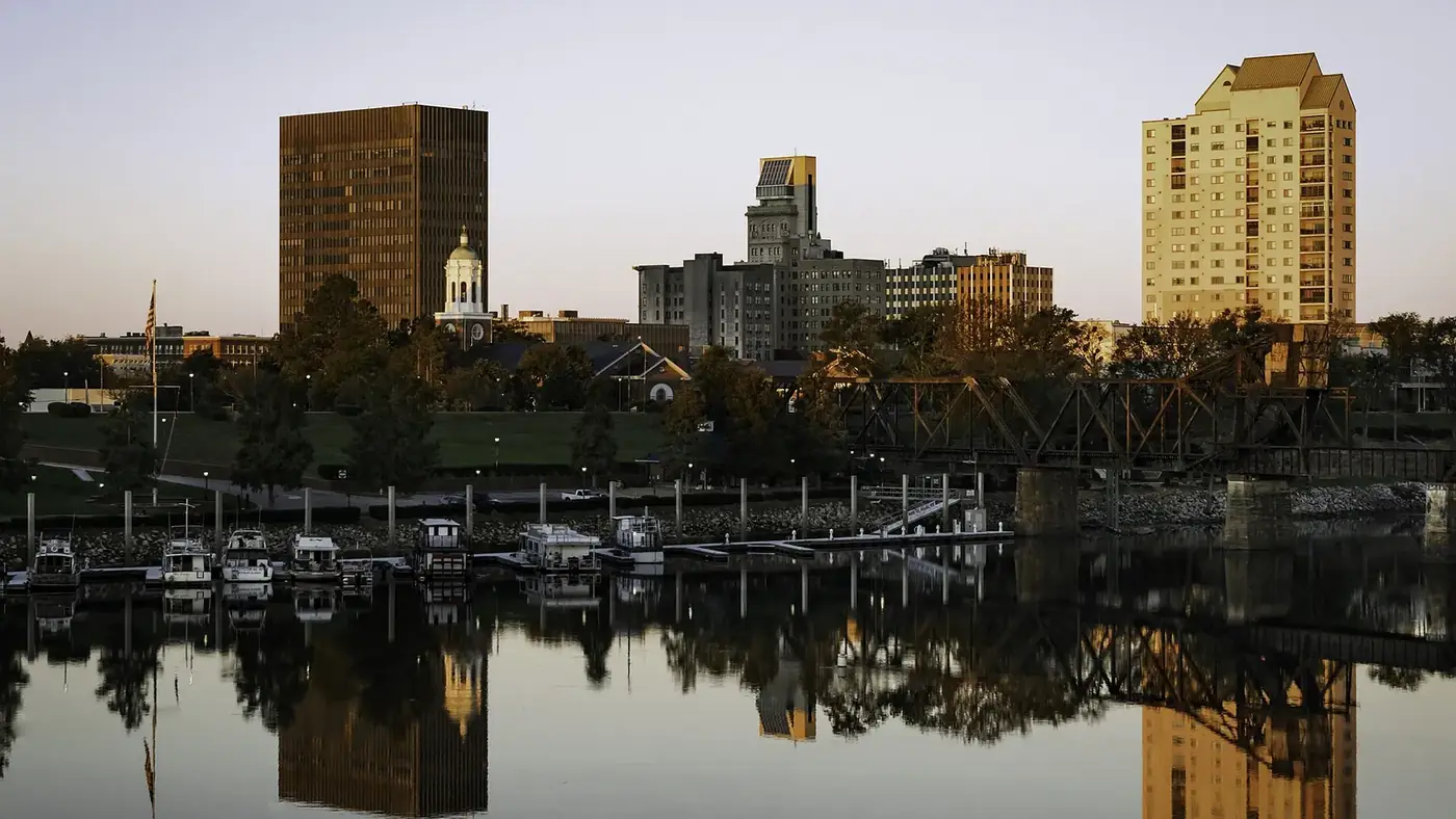 Augusta, GA Downtown Skyline 2017 — Augusta