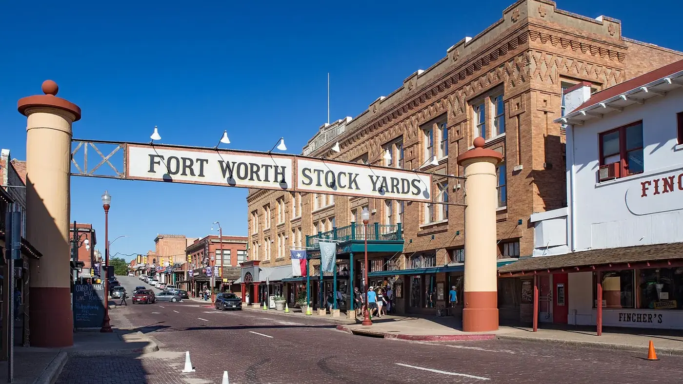 Fort Worth Stock Yards Entrance Wiki (1 of 1) — Fort Worth