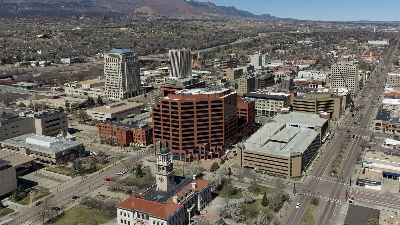 Colorado Springs, Colorado (cropped) — Colorado Springs